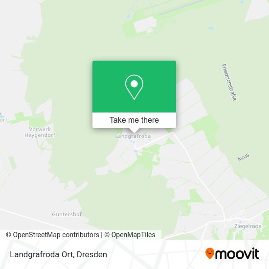 Карта Landgrafroda Ort