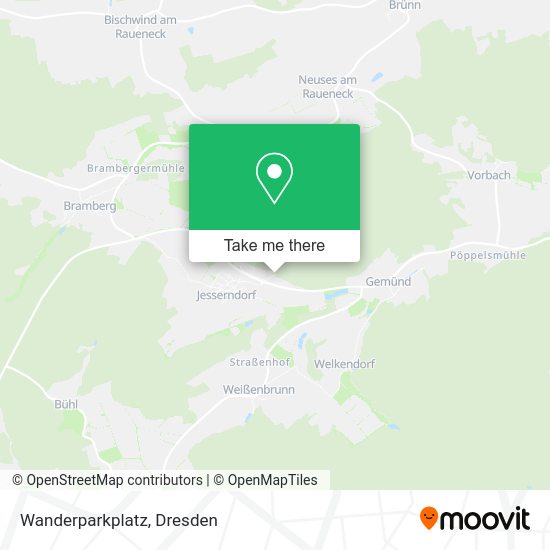 Карта Wanderparkplatz