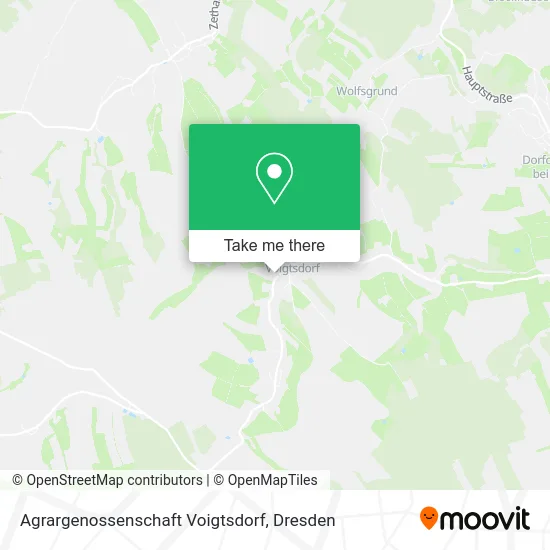 Карта Agrargenossenschaft Voigtsdorf