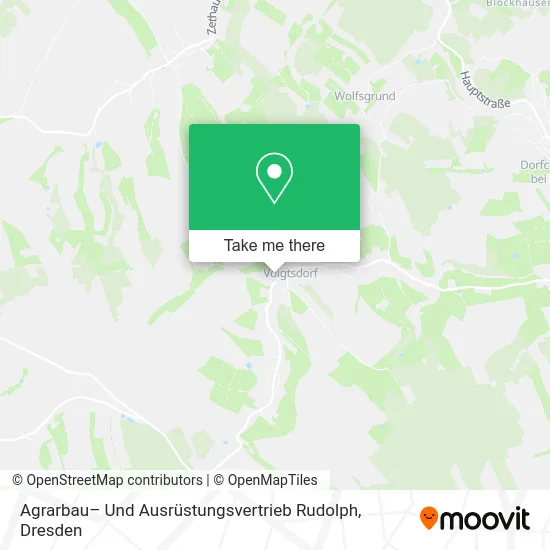 Карта Agrarbau– Und Ausrüstungsvertrieb Rudolph