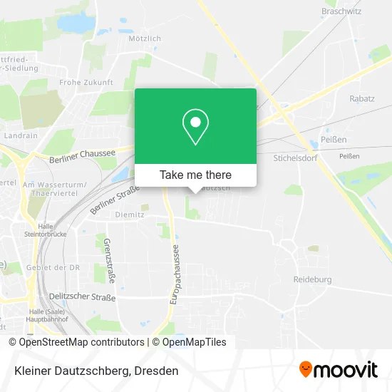 Карта Kleiner Dautzschberg