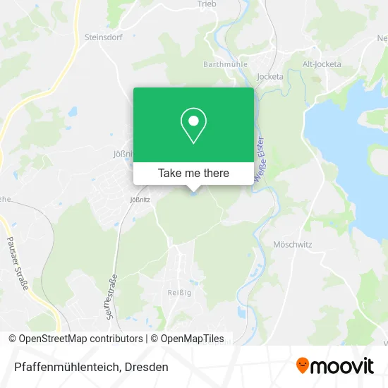 Карта Pfaffenmühlenteich