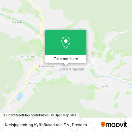 Карта Kreisjugendring Kyffhäuserkreis E.V.