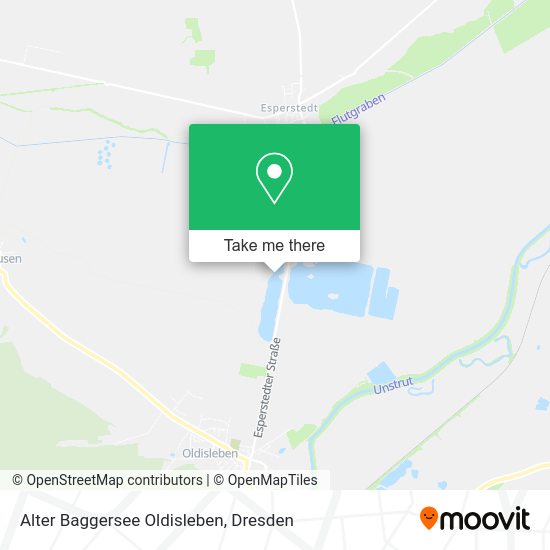 Карта Alter Baggersee Oldisleben