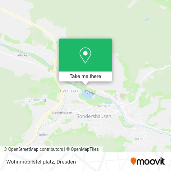 Карта Wohnmobilstellplatz