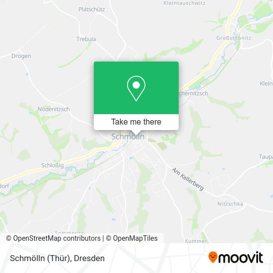 Карта Schmölln (Thür)