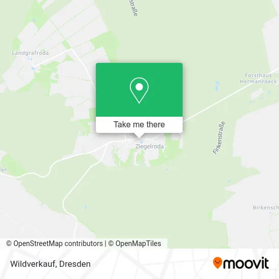 Карта Wildverkauf