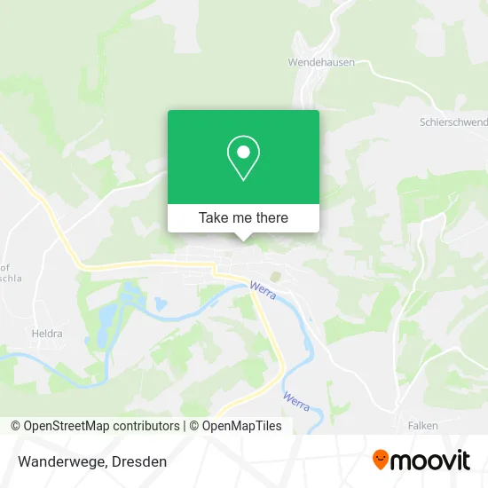 Карта Wanderwege