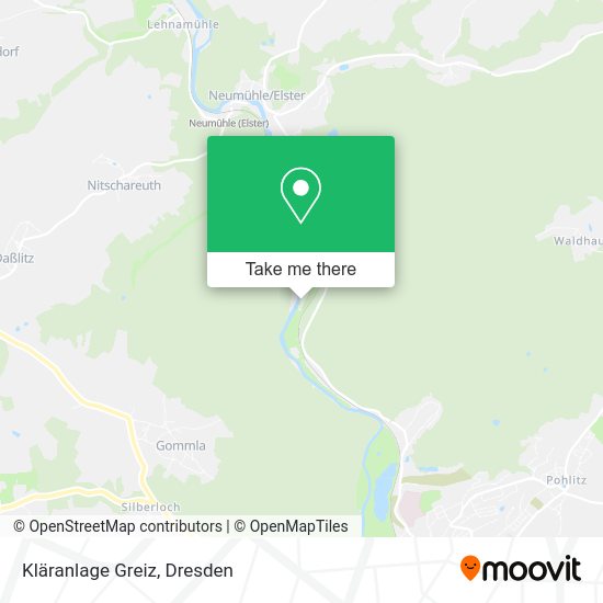Карта Kläranlage Greiz