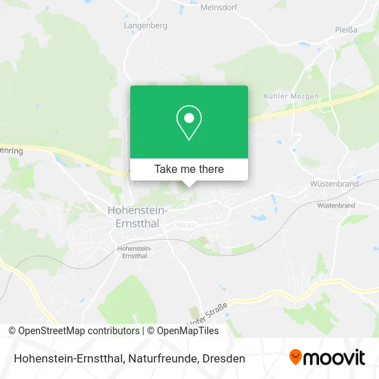Карта Hohenstein-Ernstthal, Naturfreunde