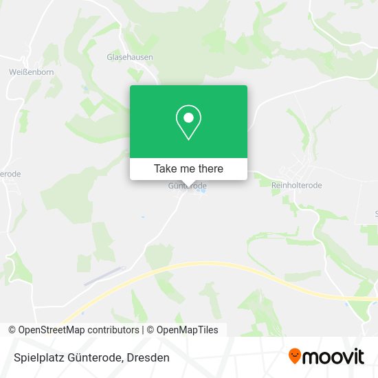 Карта Spielplatz Günterode