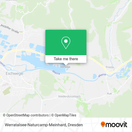 Карта Werratalsee-Naturcamp-Meinhard