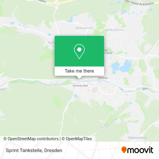 Карта Sprint Tankstelle