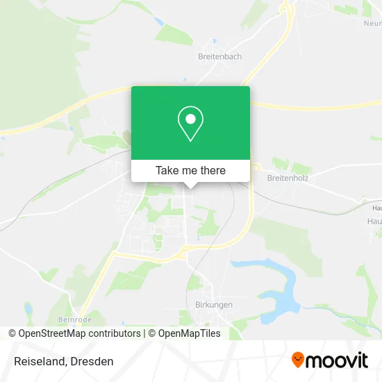 Карта Reiseland