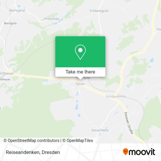 Карта Reiseandenken