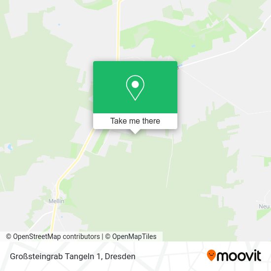 Карта Großsteingrab Tangeln 1