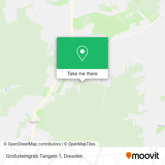 Карта Großsteingrab Tangeln 1