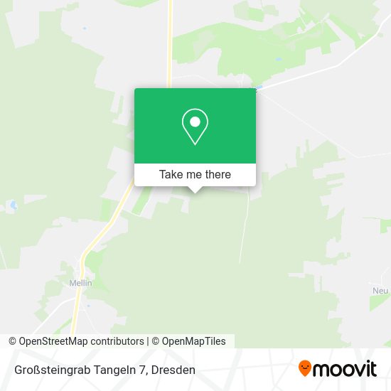 Карта Großsteingrab Tangeln 7