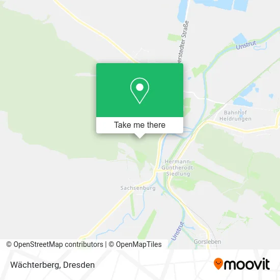 Карта Wächterberg