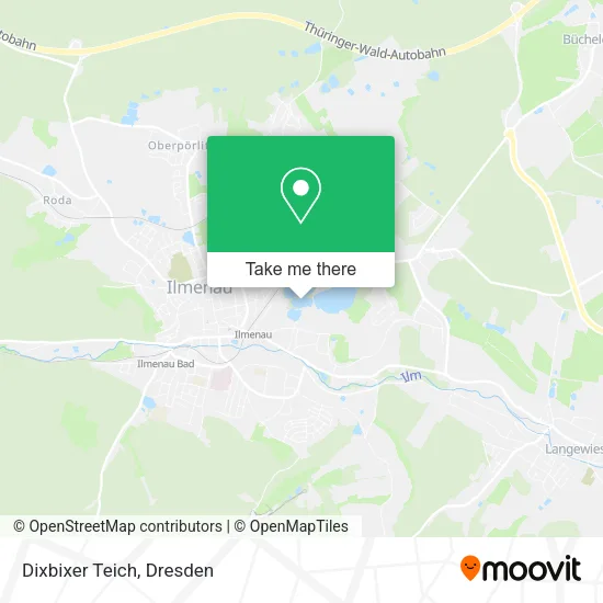 Карта Dixbixer Teich