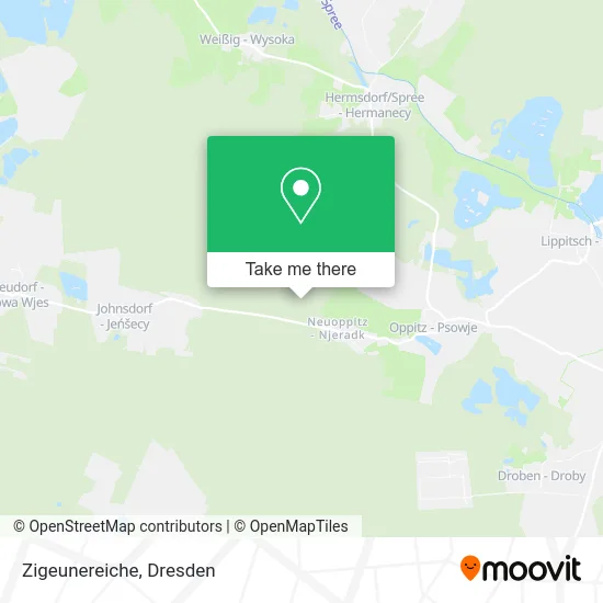 Карта Zigeunereiche