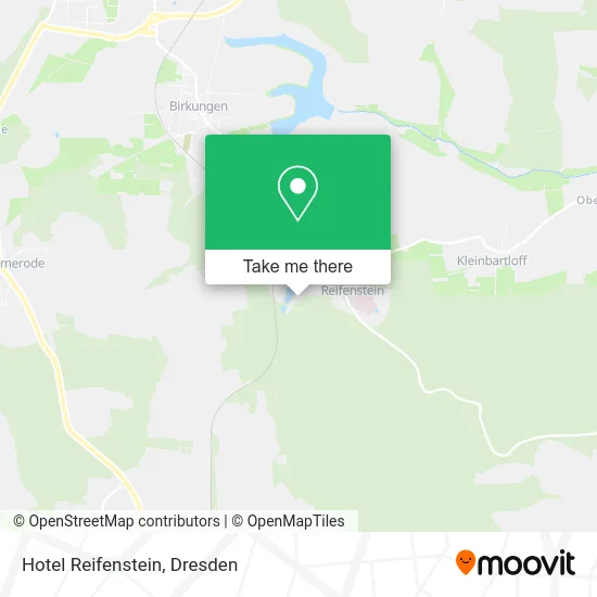 Карта Hotel Reifenstein