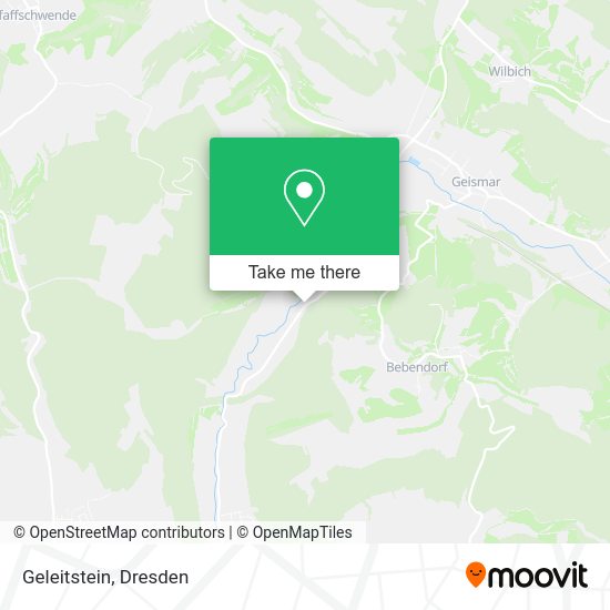 Карта Geleitstein