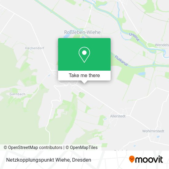 Карта Netzkopplungspunkt Wiehe