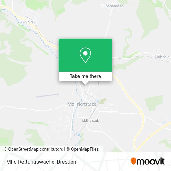Карта Mhd Rettungswache