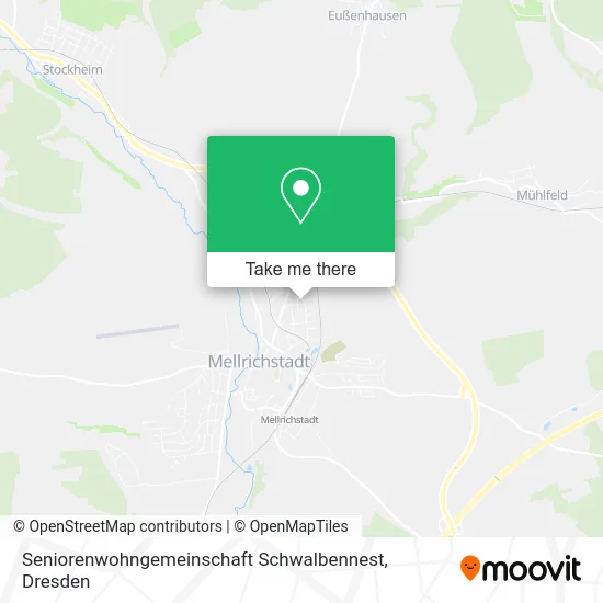 Карта Seniorenwohngemeinschaft Schwalbennest