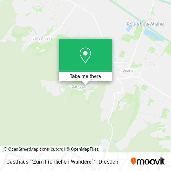 Карта Gasthaus ""Zum Fröhlichen Wanderer""