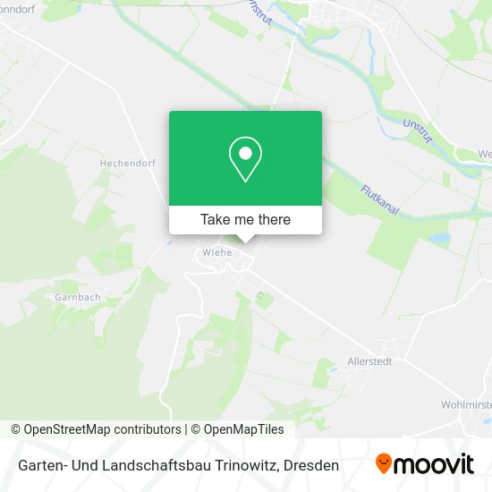 Карта Garten- Und Landschaftsbau Trinowitz