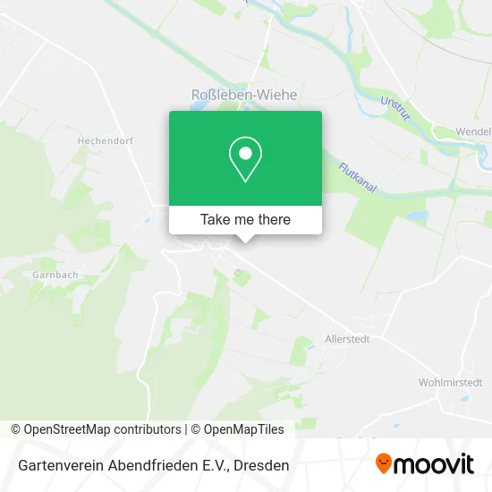 Карта Gartenverein Abendfrieden E.V.