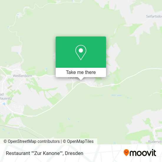 Карта Restaurant ""Zur Kanone""