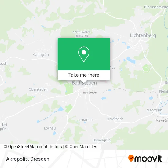 Akropolis map
