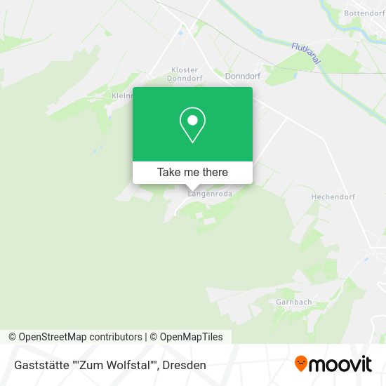 Карта Gaststätte ""Zum Wolfstal""