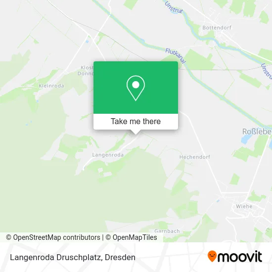 Карта Langenroda Druschplatz