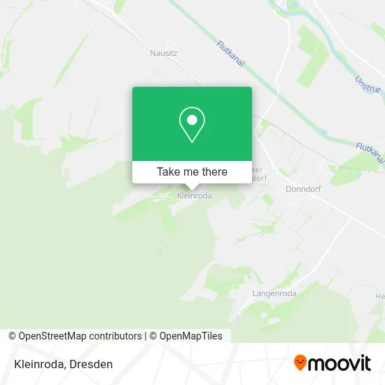 Kleinroda map