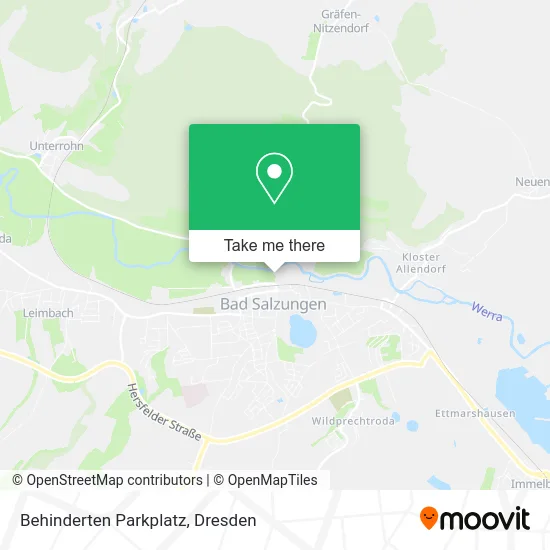 Карта Behinderten Parkplatz
