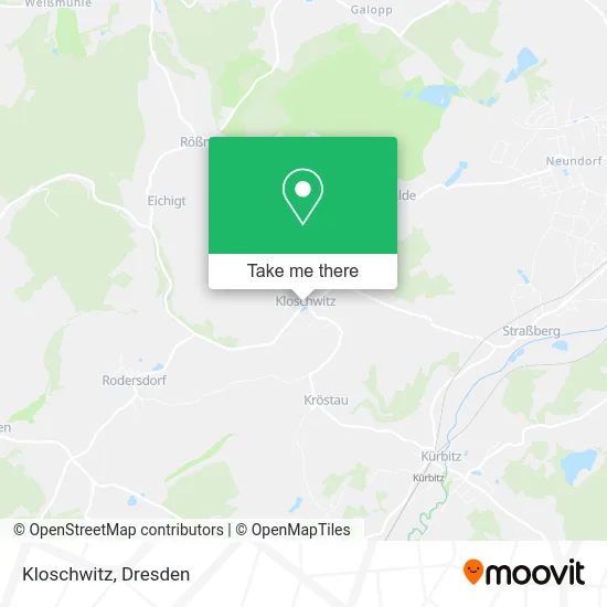 Карта Kloschwitz