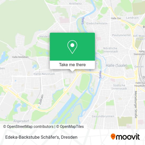Карта Edeka-Backstube Schäfer's