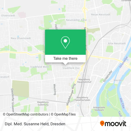 Карта Dipl. Med. Susanne Held