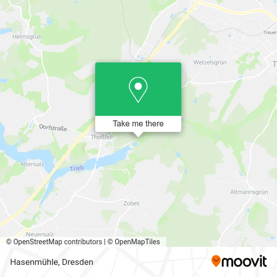 Карта Hasenmühle