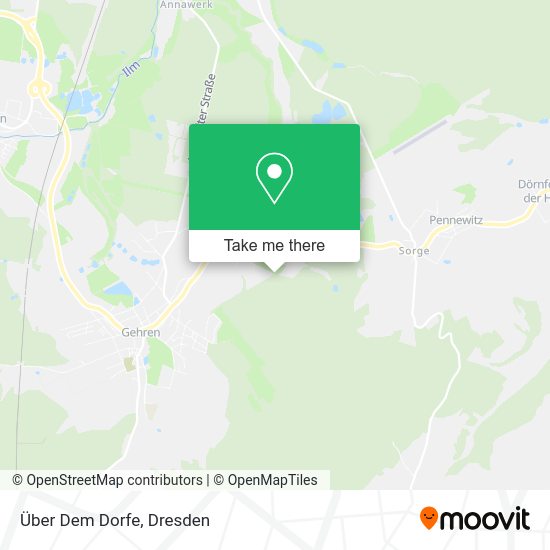 Карта Über Dem Dorfe