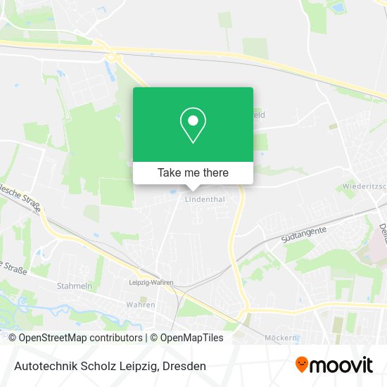 Карта Autotechnik Scholz Leipzig