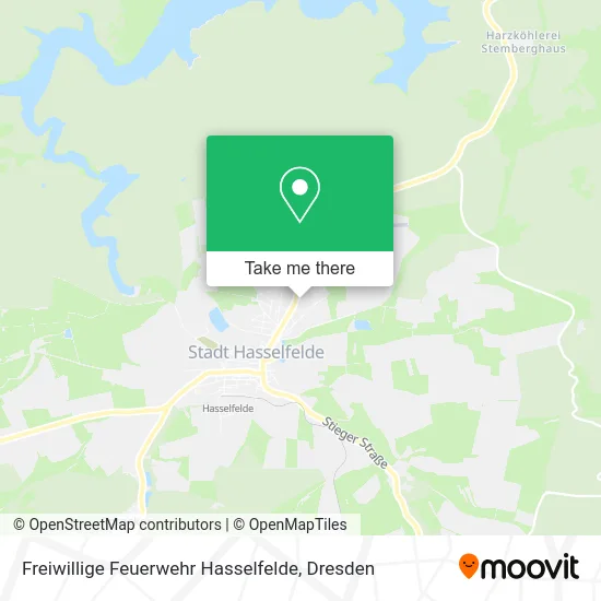 Карта Freiwillige Feuerwehr Hasselfelde