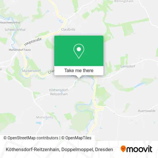 Карта Köthensdorf-Reitzenhain, Doppelmoppel
