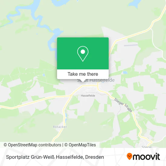 Карта Sportplatz Grün-Weiß Hasselfelde