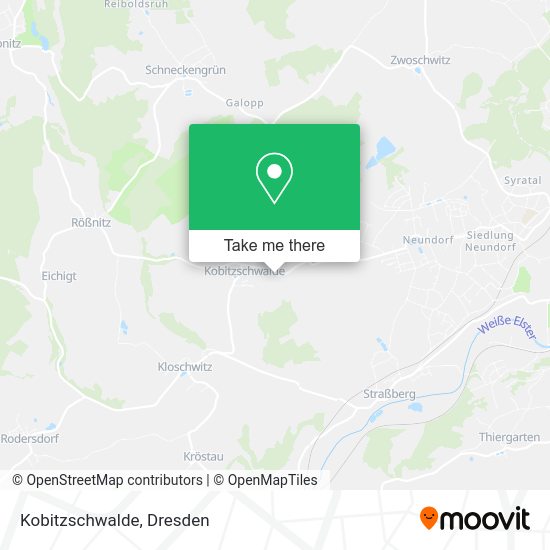 Карта Kobitzschwalde