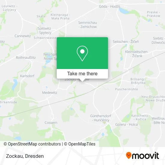 Карта Zockau